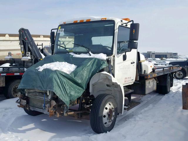 2AYND8JP983S11022 - 2008 HINO 258 WHITE photo 2