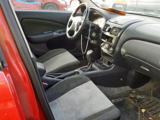 3N1AB51D33L727978 - 2003 NISSAN SENTRA SE- RED photo 5