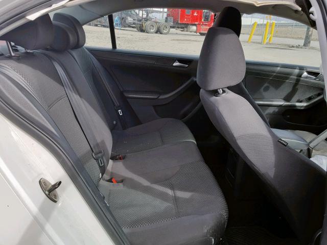 3VW2K7AJ7EM371144 - 2014 VOLKSWAGEN JETTA BASE 白色 照片 6