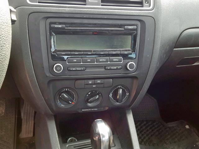 3VW2K7AJ7EM371144 - 2014 VOLKSWAGEN JETTA BASE 白色 照片 9