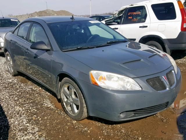 1G2ZH57N384222524 - 2008 PONTIAC G6 GT GRAY photo 1