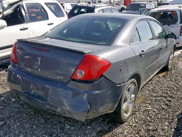 1G2ZH57N384222524 - 2008 PONTIAC G6 GT GRAY photo 4