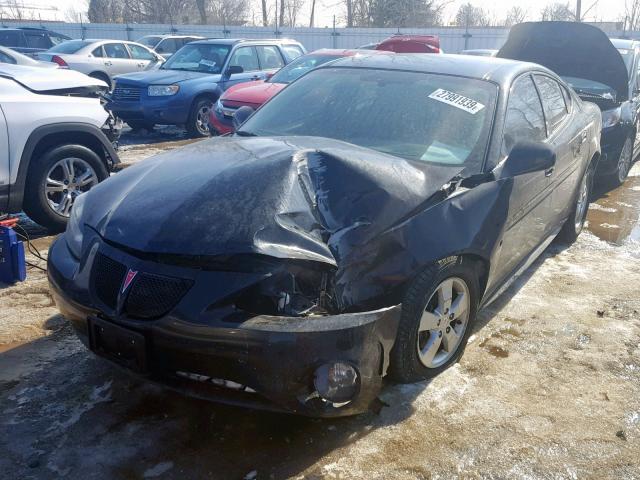 2G2WP552171182808 - 2007 PONTIAC GRAND PRIX BLACK photo 2
