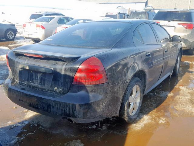 2G2WP552171182808 - 2007 PONTIAC GRAND PRIX BLACK photo 4