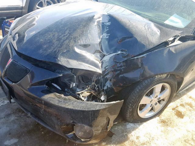 2G2WP552171182808 - 2007 PONTIAC GRAND PRIX BLACK photo 9