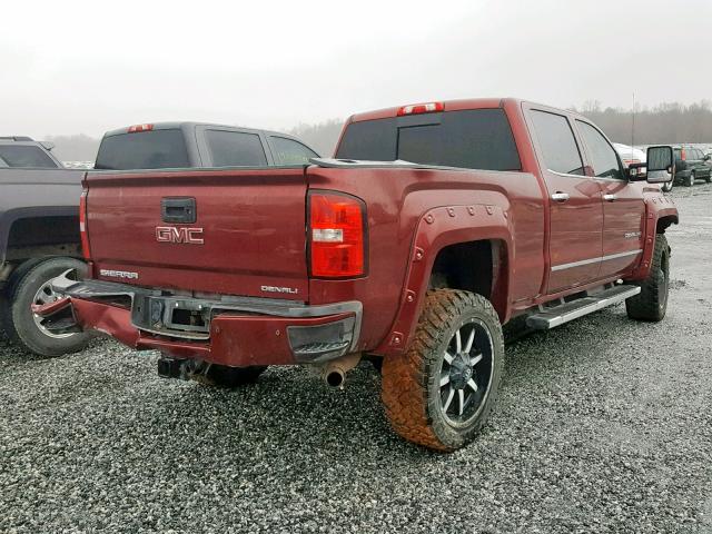 1GT120E83FF135105 - 2015 GMC SIERRA K25 BURGUNDY photo 4