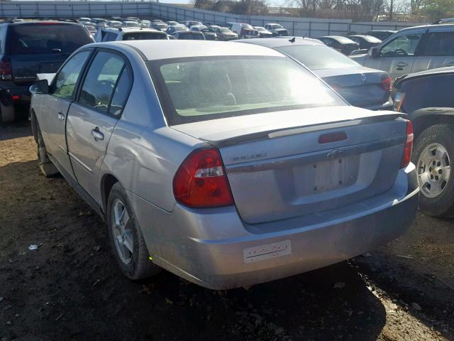 1G1ZT52855F261393 - 2005 CHEVROLET MALIBU LS SILVER photo 3