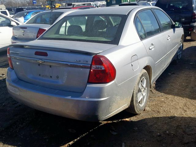 1G1ZT52855F261393 - 2005 CHEVROLET MALIBU LS SILVER photo 4