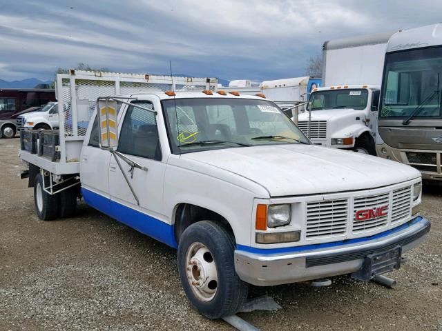 1GTHC33N8NJ713779 - 1992 GMC SIERRA C35 WHITE photo 1