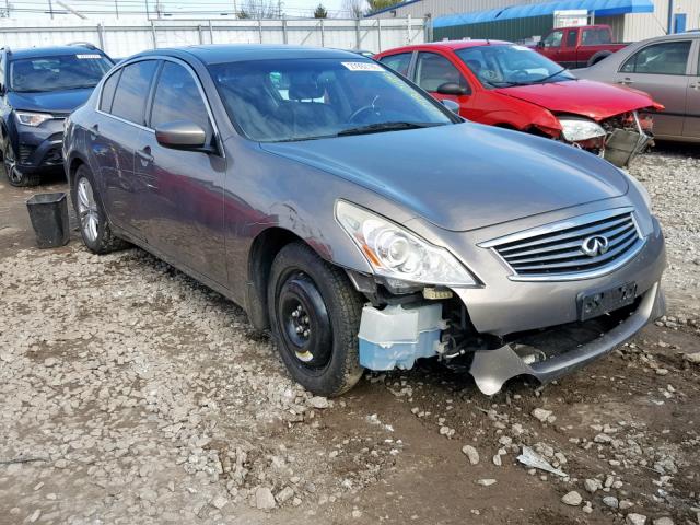 JN1CV6AR7BM404636 - 2011 INFINITI G37 SILVER photo 1