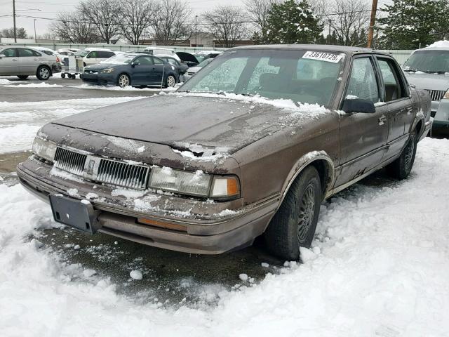 1G3AM55N3P6435306 - 1993 OLDSMOBILE CUTLASS CI 棕色 照片 2