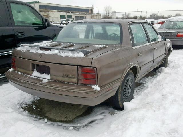1G3AM55N3P6435306 - 1993 OLDSMOBILE CUTLASS CI 棕色 照片 4