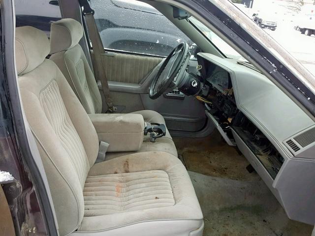 1G3AM55N3P6435306 - 1993 OLDSMOBILE CUTLASS CI 棕色 照片 5