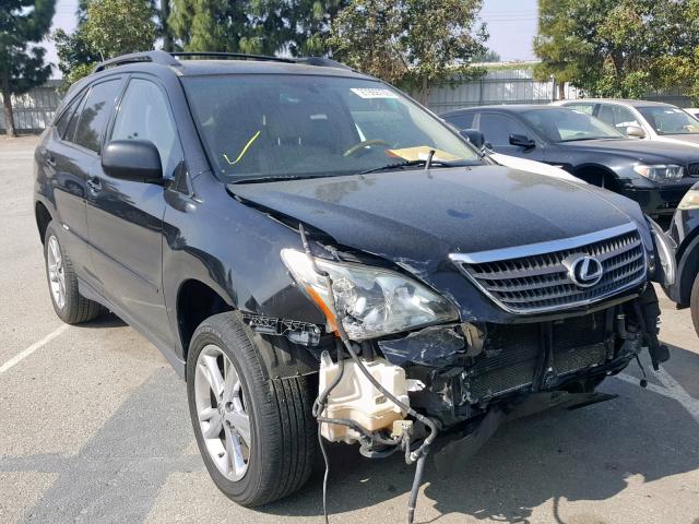 JTJGW31U172001332 - 2007 LEXUS RX 400H BLACK photo 1