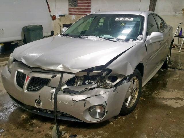 2G2WP552961238783 - 2006 PONTIAC GRAND PRIX SILVER photo 2