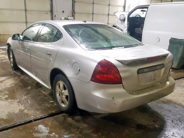 2G2WP552961238783 - 2006 PONTIAC GRAND PRIX SILVER photo 3