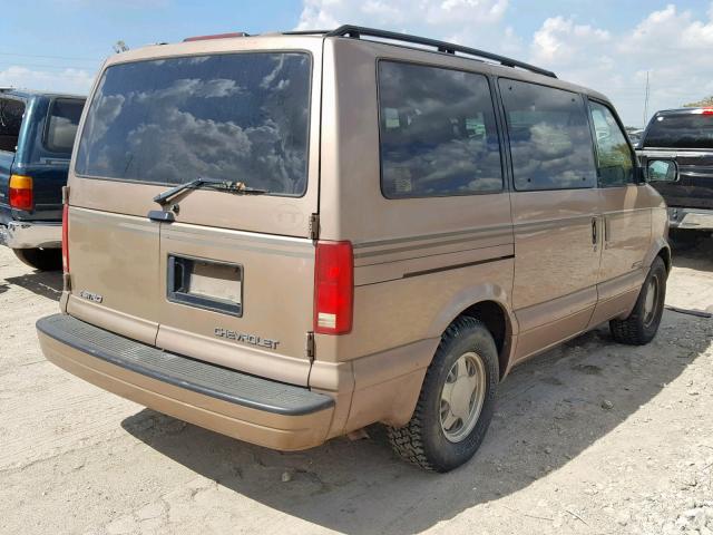 1GNDM19W4WB131214 - 1998 CHEVROLET ASTRO BEIGE photo 4