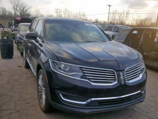 2LMPJ8LR7HBL38865 - 2017 LINCOLN MKX RESERV BLACK photo 1