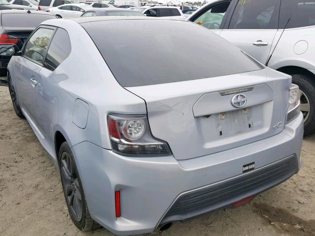 JTKJF5C72E3069375 - 2014 TOYOTA SCION TC ვერცხლისფერი ფოტო 3