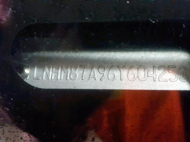 1LNHM87A96Y604253 - 2006 LINCOLN LS BLACK photo 10