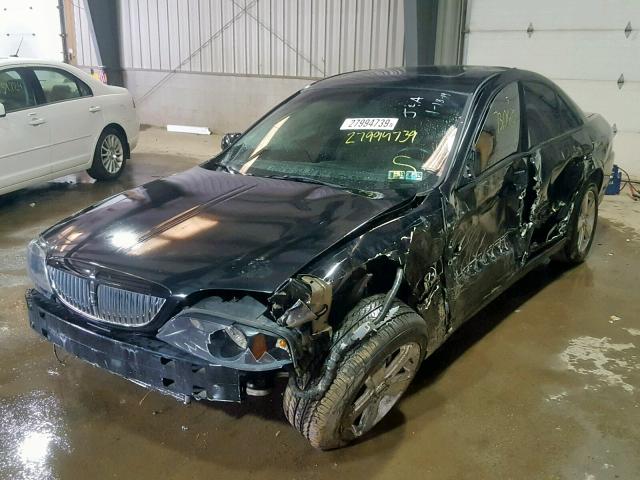1LNHM87A96Y604253 - 2006 LINCOLN LS BLACK photo 2