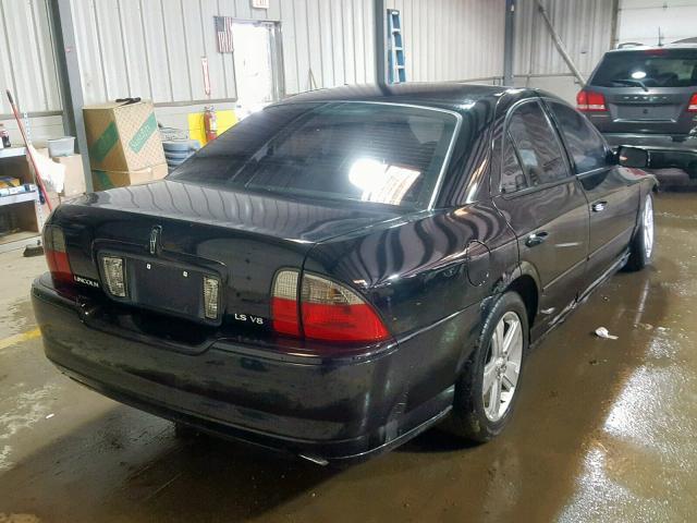 1LNHM87A96Y604253 - 2006 LINCOLN LS BLACK photo 4