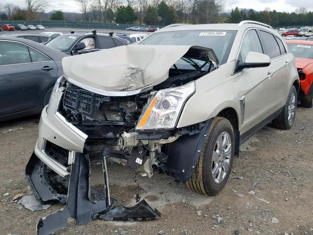 3GYFNBE32ES547498 - 2014 CADILLAC SRX LUXURY SILVER photo 2