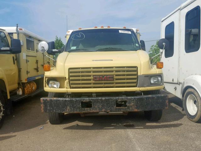 1GDJ5C1G79F410495 - 2009 GMC C5500 C5C0 YELLOW photo 9