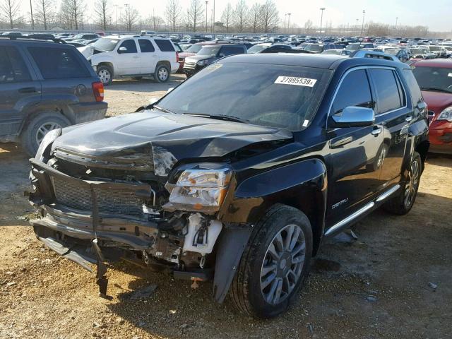 2GKFLVE30H6162865 - 2017 GMC TERRAIN DE BLACK photo 2