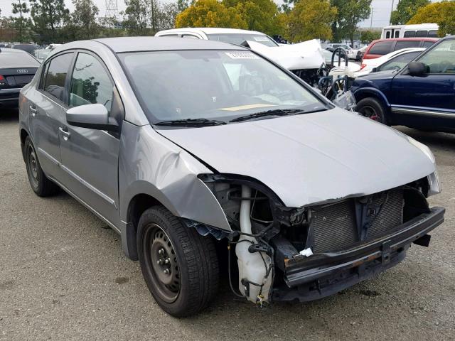 3N1AB6AP0CL709678 - 2012 NISSAN SENTRA 2.0 GRAY photo 1