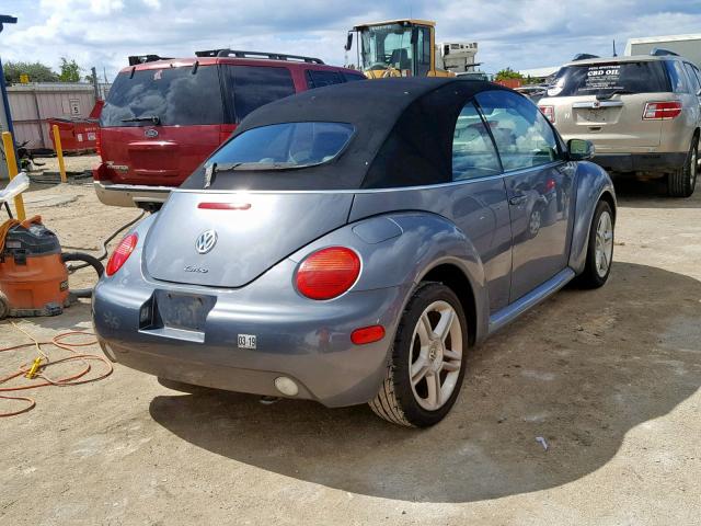 3VWCD31Y64M349493 - 2004 VOLKSWAGEN NEW BEETLE Boz foto 4