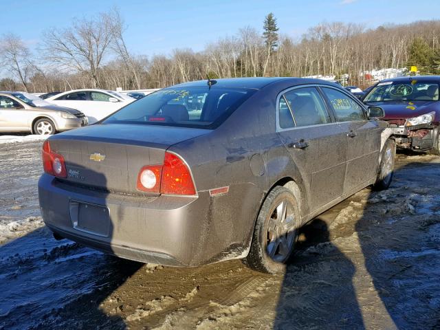 1G1ZC5EB8AF228146 - 2010 CHEVROLET MALIBU 1LT GRAY photo 4