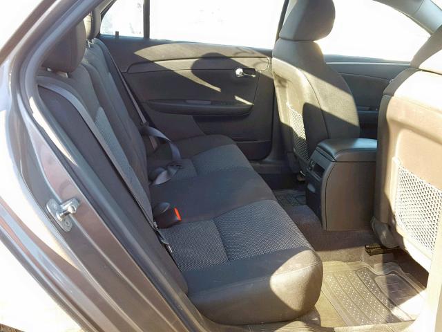 1G1ZC5EB8AF228146 - 2010 CHEVROLET MALIBU 1LT GRAY photo 6