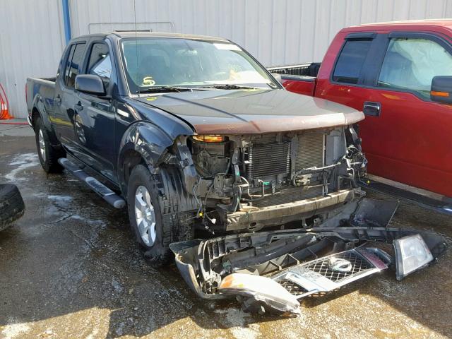 1N6AD0FR2AC433590 - 2010 NISSAN FRONTIER C GRAY photo 1