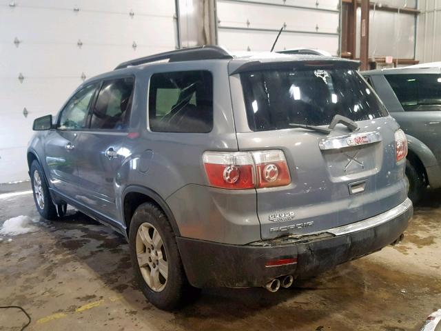 1GKER13778J228629 - 2008 GMC ACADIA SLE GREEN photo 3