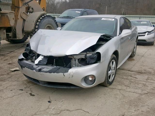 2G2WP552X71160354 - 2007 PONTIAC GRAND PRIX SILVER photo 2