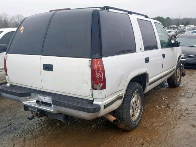 1GKEK13R3XJ730994 - 1999 GMC YUKON WHITE photo 4