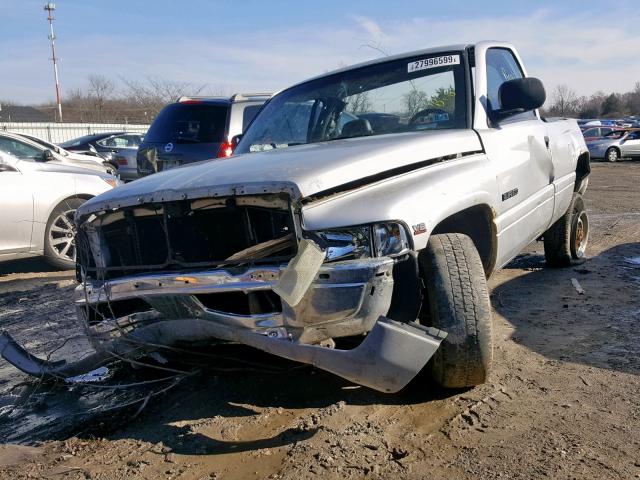 3B7KC26Z31M530267 - 2001 DODGE RAM 2500 SILVER photo 2