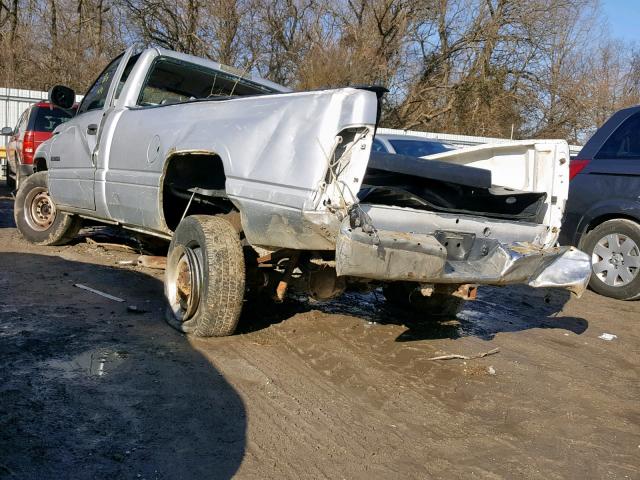 3B7KC26Z31M530267 - 2001 DODGE RAM 2500 SILVER photo 3