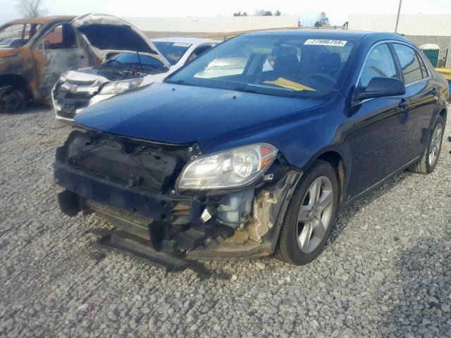 1G1ZH57B69F106900 - 2009 CHEVROLET MALIBU 1LT 蓝色 照片 2