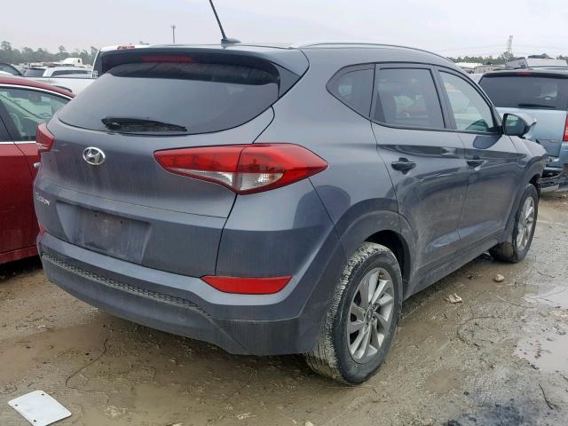 KM8J33A48GU061027 - 2016 HYUNDAI TUCSON LIM GRAY photo 4