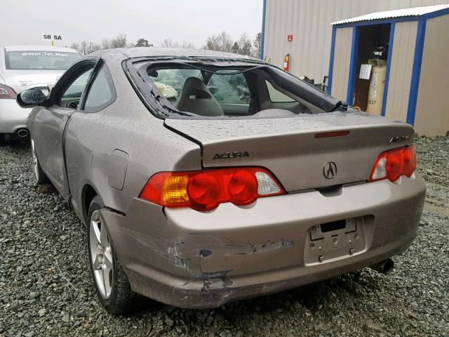 JH4DC53004S013616 - 2004 ACURA RSX TYPE-S BROWN photo 3
