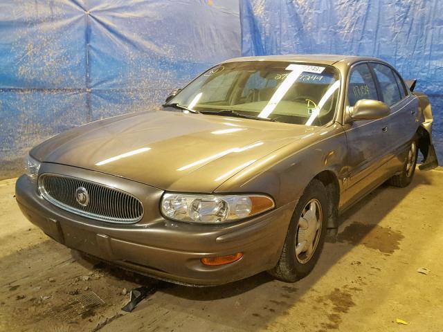 1G4HP54K4YU141127 - 2000 BUICK LESABRE CU GOLD photo 2