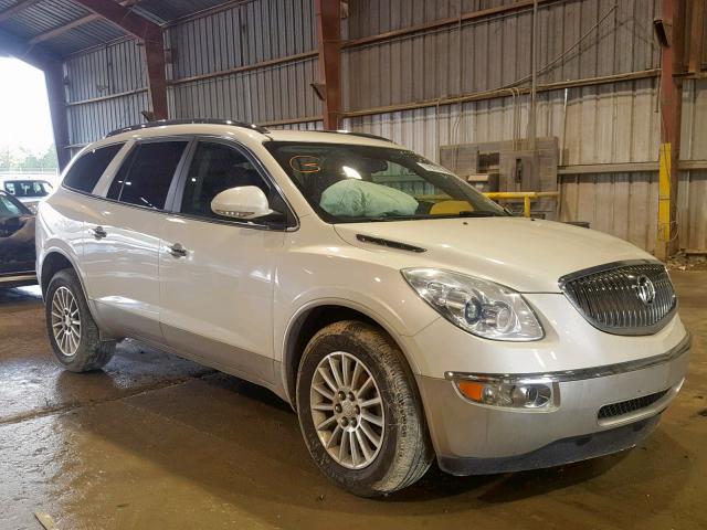 5GAKRCEDXCJ132503 - 2012 BUICK ENCLAVE WHITE photo 1