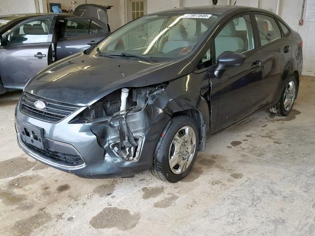 3FADP4AJ0BM159831 - 2011 FORD FIESTA S GRAY photo 2