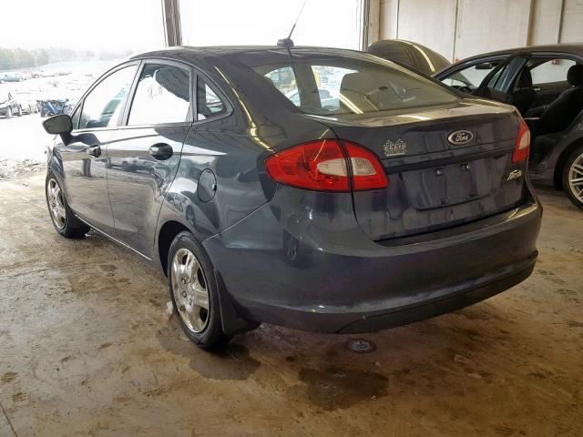 3FADP4AJ0BM159831 - 2011 FORD FIESTA S GRAY photo 3