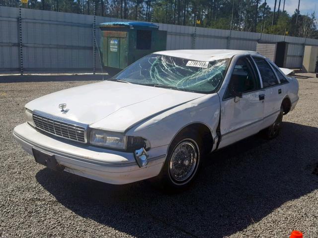 1G1B152P0RR128876 - 1994 CHEVROLET CAPRICE CL WHITE photo 2