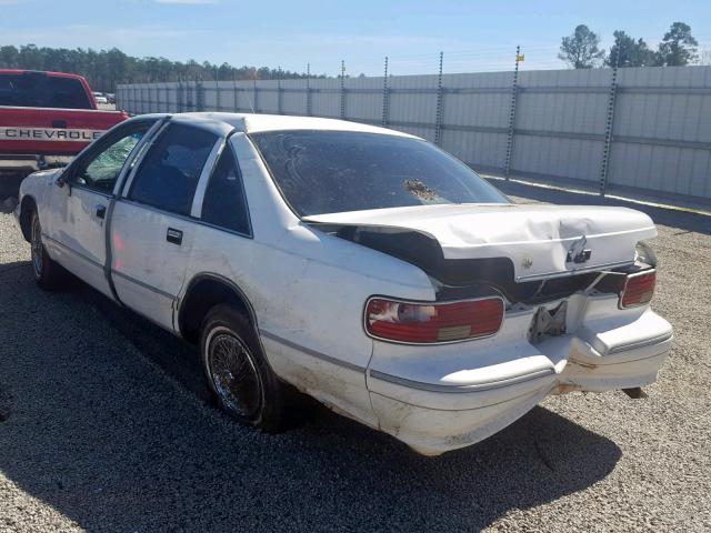 1G1B152P0RR128876 - 1994 CHEVROLET CAPRICE CL WHITE photo 3