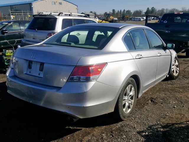 1HGCP2F49AA105485 - 2010 HONDA ACCORD LXP SILVER photo 4