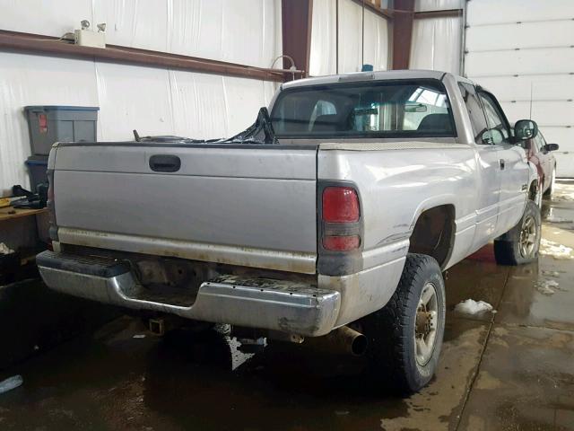 1B7KF2362WJ251124 - 1998 DODGE RAM 2500 SILVER photo 4